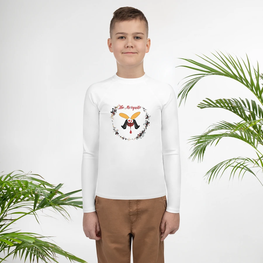 The Mosquito Mania Youth Rash Guard product image (10)