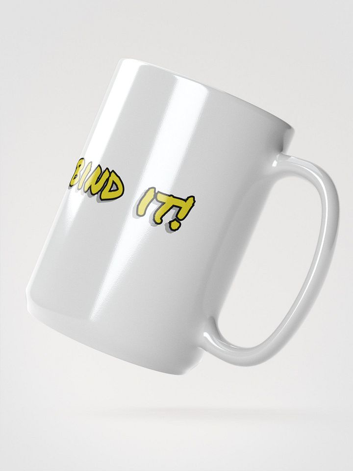 Bind it White Mug product image (2)