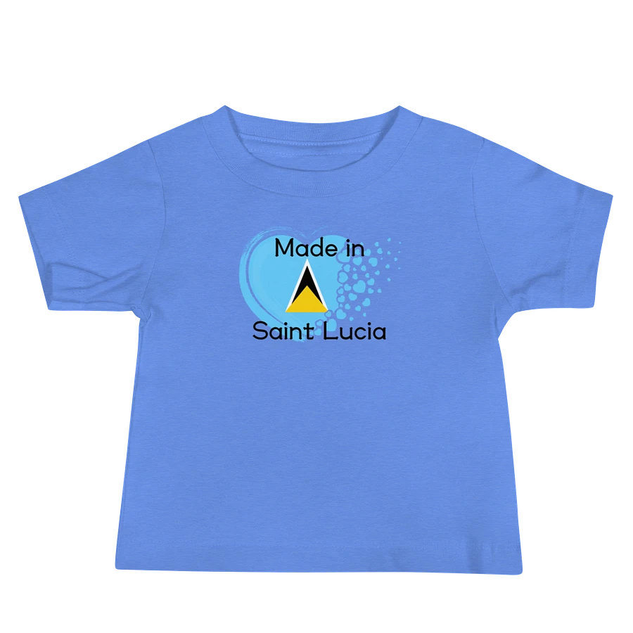 Made in Saint Lucia Baby Tee product image (4)