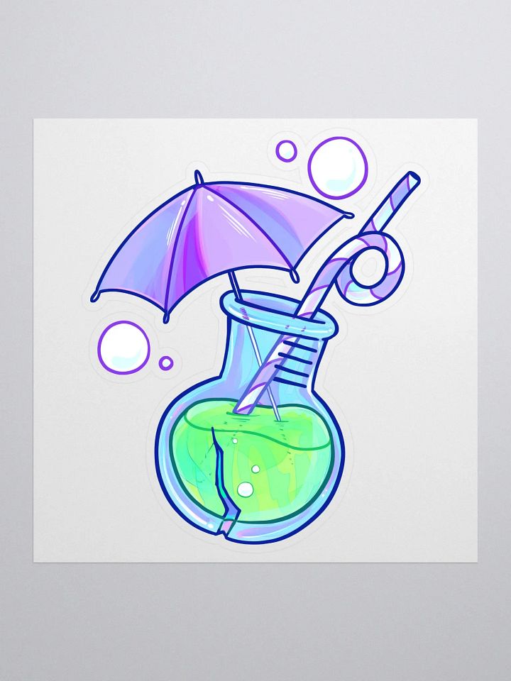 Refreshing Beeker -- Sticker product image (1)