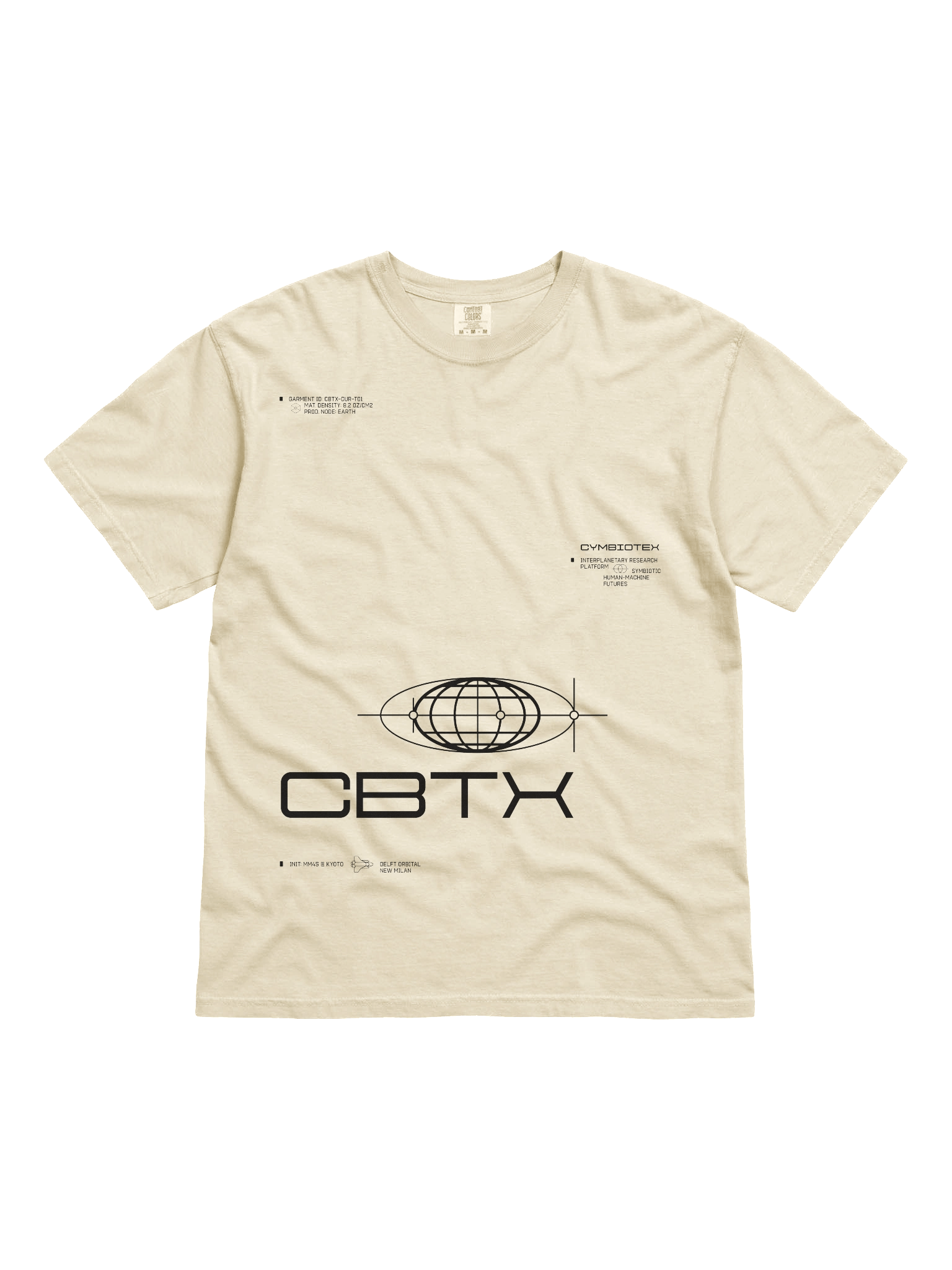 CBTX Curator Tee - Shoji White product image (3)
