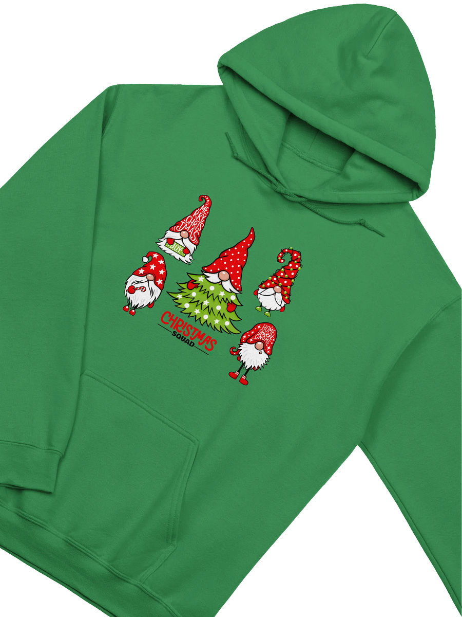 Gnome Christmas Squad Design Hoodie product image (3)