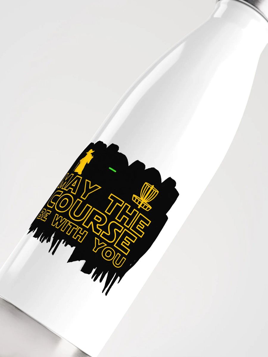 May the course be with you - steel bottle product image (5)
