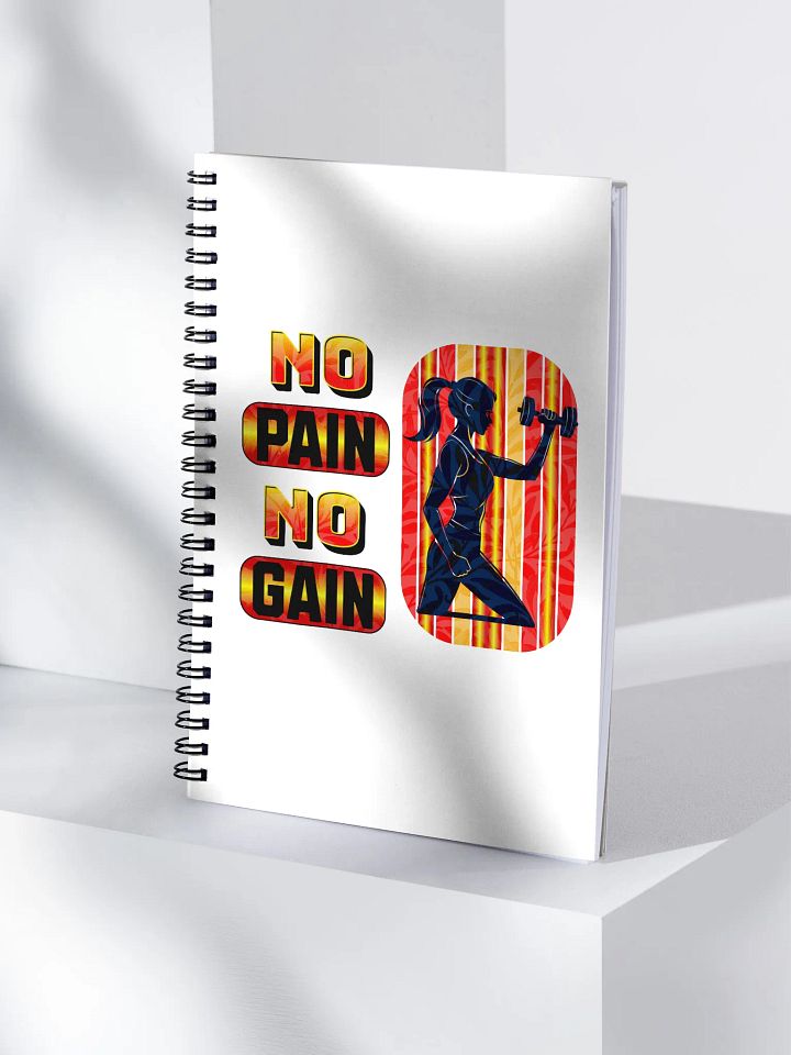 No Pain No Gain Power Notebook product image (1)