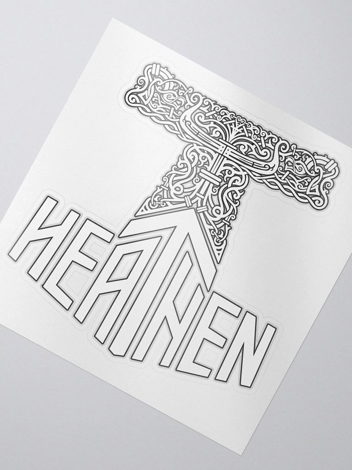 Heathen Kiss-Cut Sticker product image (2)