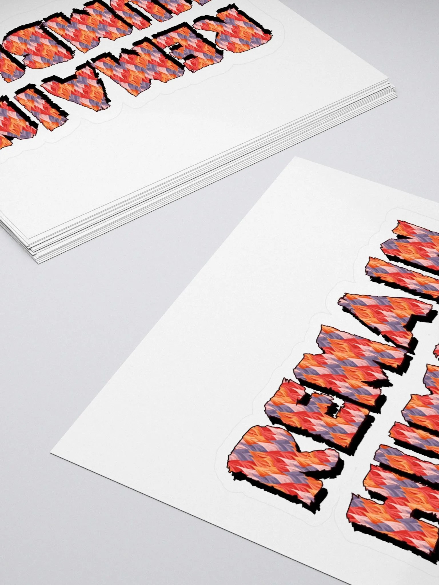 REMAIN HUMBLE Kiss Cut Stickers product image (4)