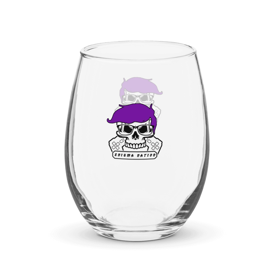 Enigma Nation Stemless Wine Glass product image (5)