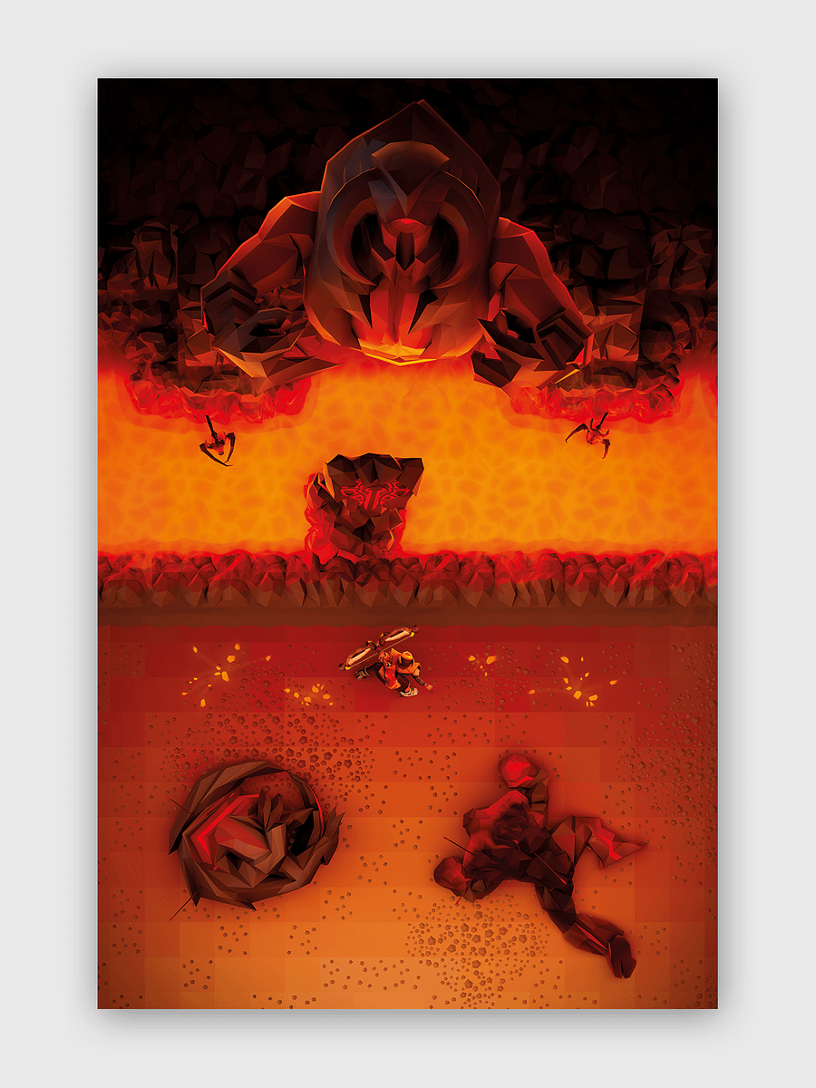 Into the Fray | TzKal-Zuk Poster product image (2)
