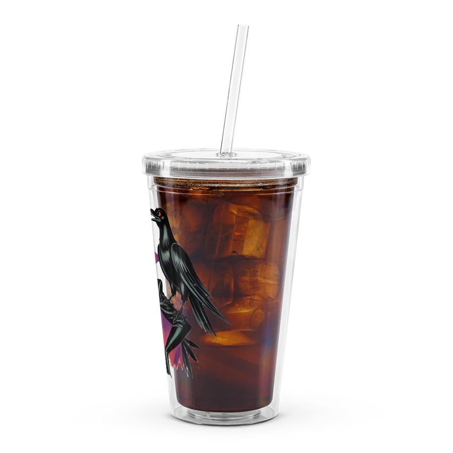 Woman and Raven Double Wall 16 oz Tumbler with Straw product image (11)