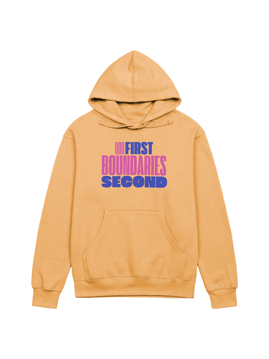 God First, Boundaries Second Hoodie product image (1)