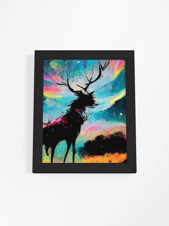 Aurora Antlers Framed Poster product image (1)