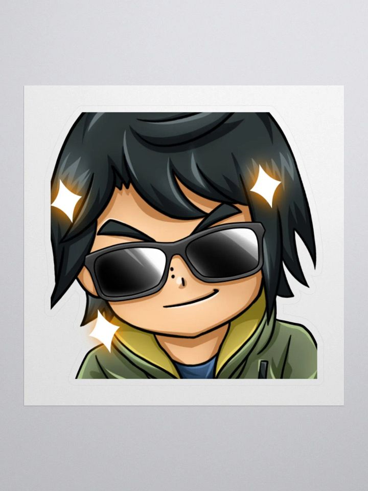 Grizexia Cool Emote Sticker product image (1)