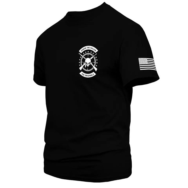 Fallen Heroes Honor The Fallen American Military Short Sleeve T-Shirt product image (1)