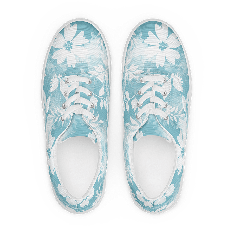 Floral Elegance Lace-Up Shoes product image (5)