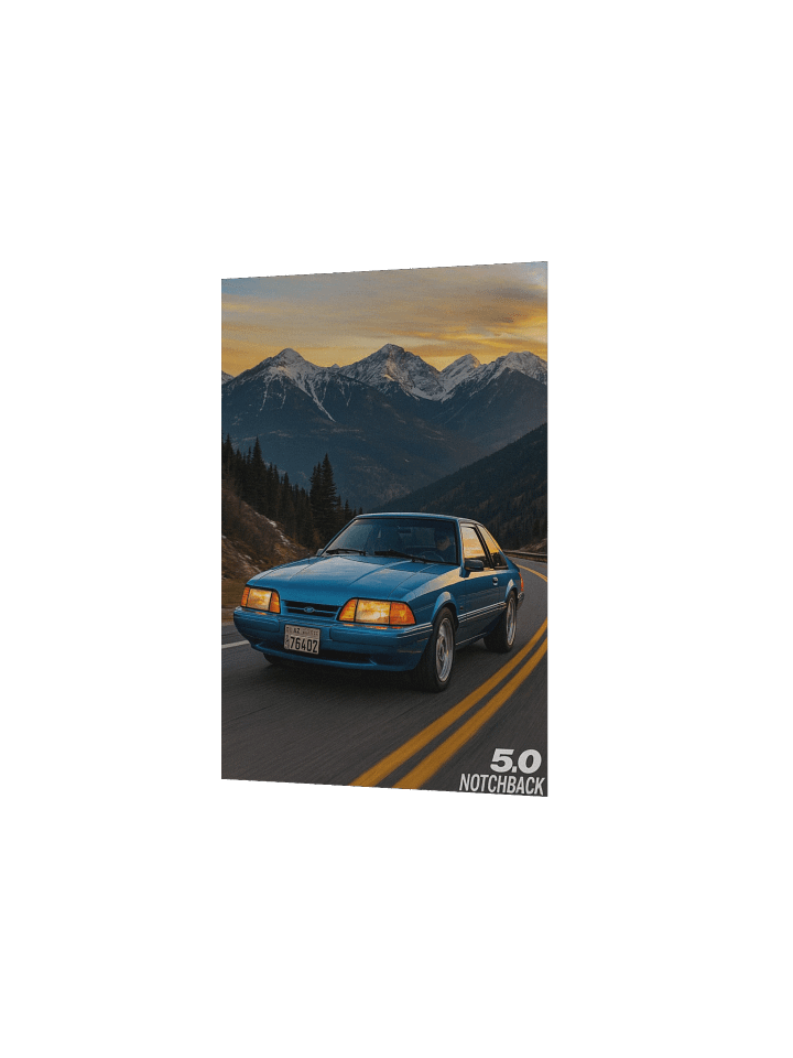Ford Mustang Notchback Poster product image (6)