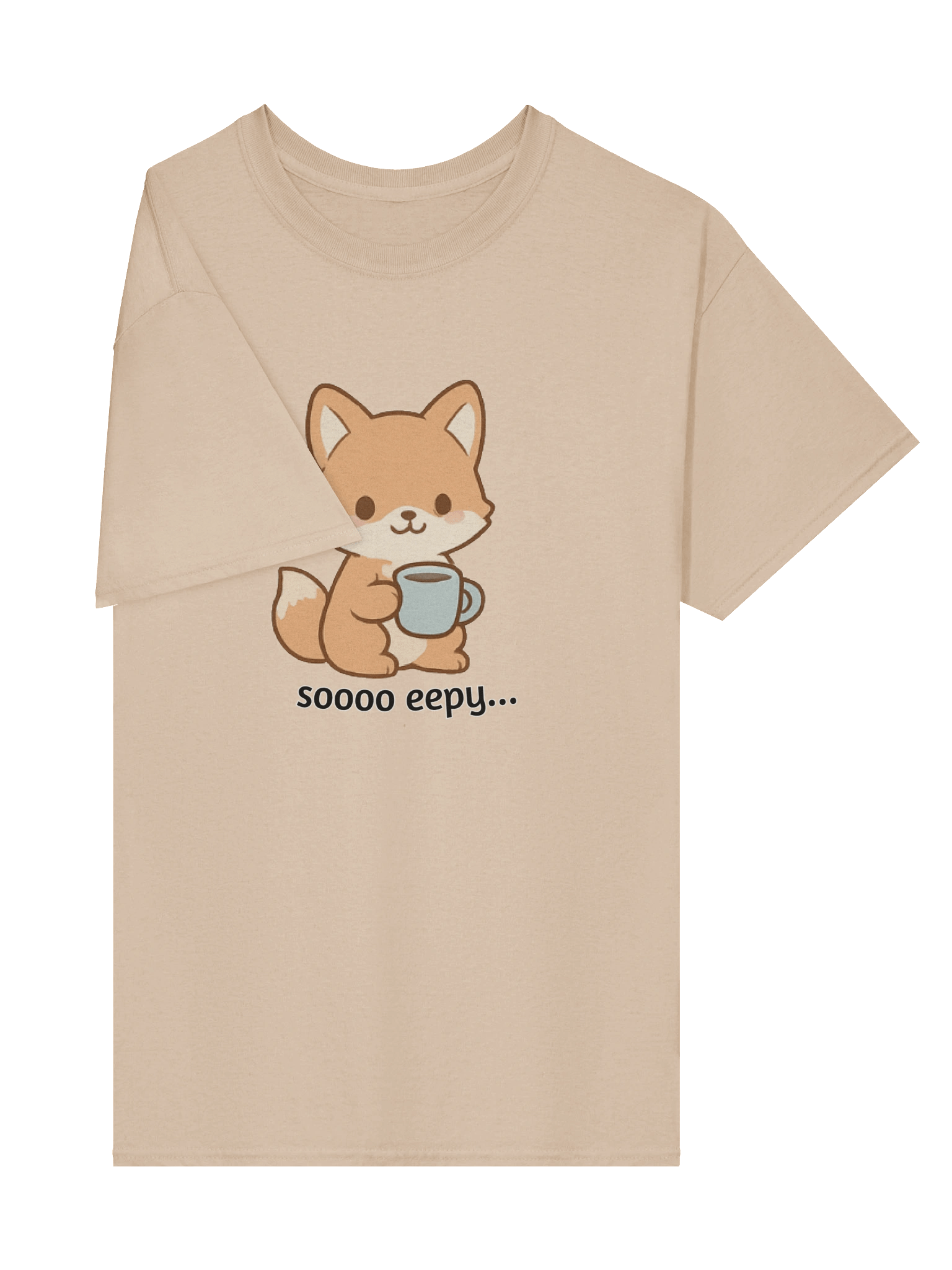 Eepy Felix T-Shirt (Printed) 🦊💤 product image (4)