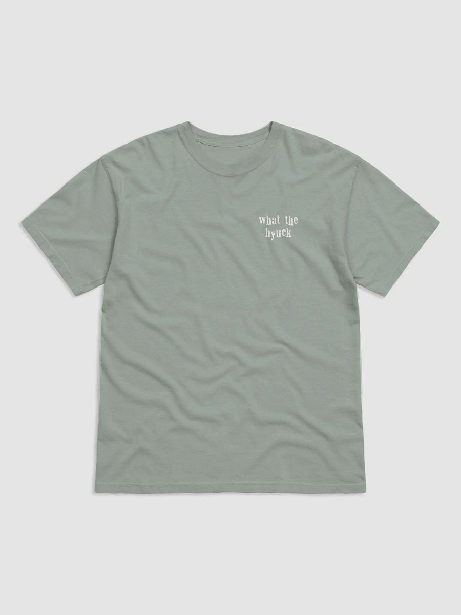 what the hyuck printed shirt product image (1)