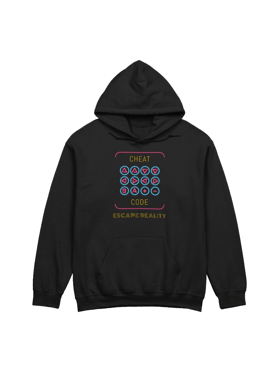 “Cheat Code – Escape Reality” Hoodie product image (3)
