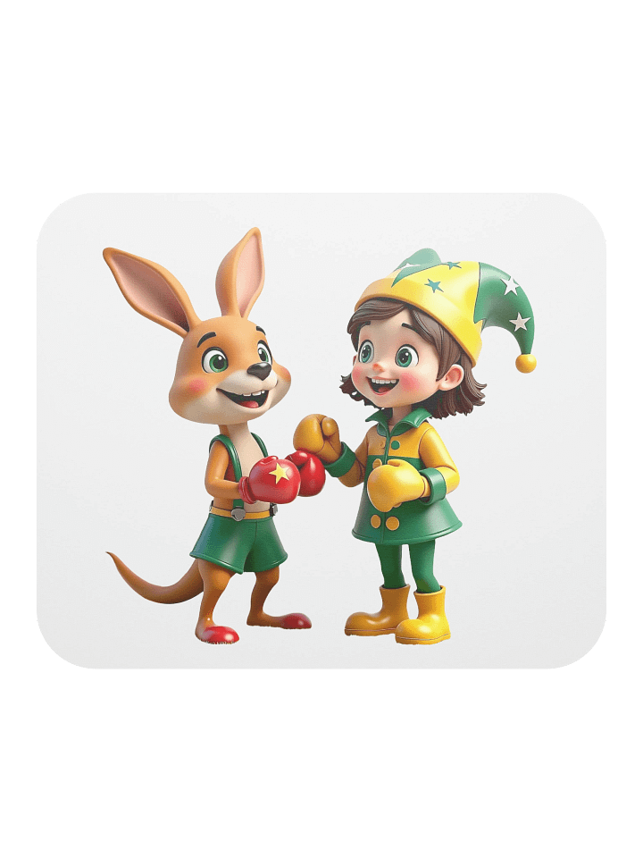 JessyJesty Australia Classic Mouse Pad – Whimsical Aussie Vibes for Your Desk product image (1)