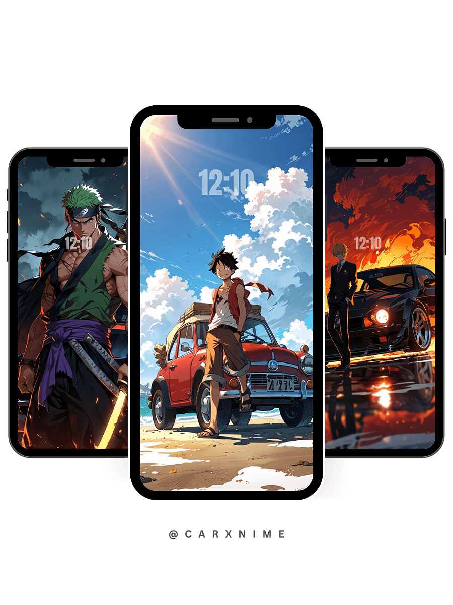 One Piece x Car Combo Wallpapers product image (1)