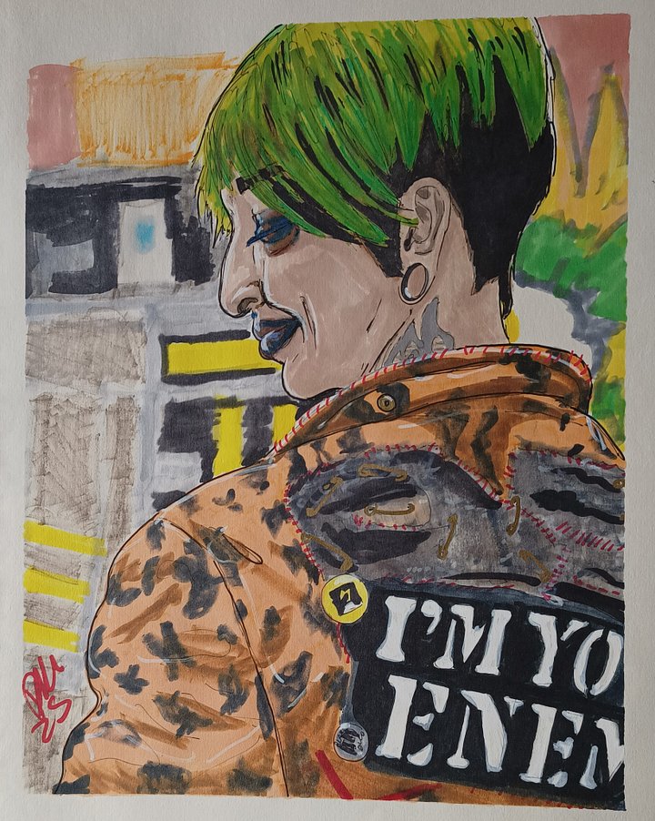 Original Sketch Art: Ruby Soho - 'I'm Your Enemy' product image (1)