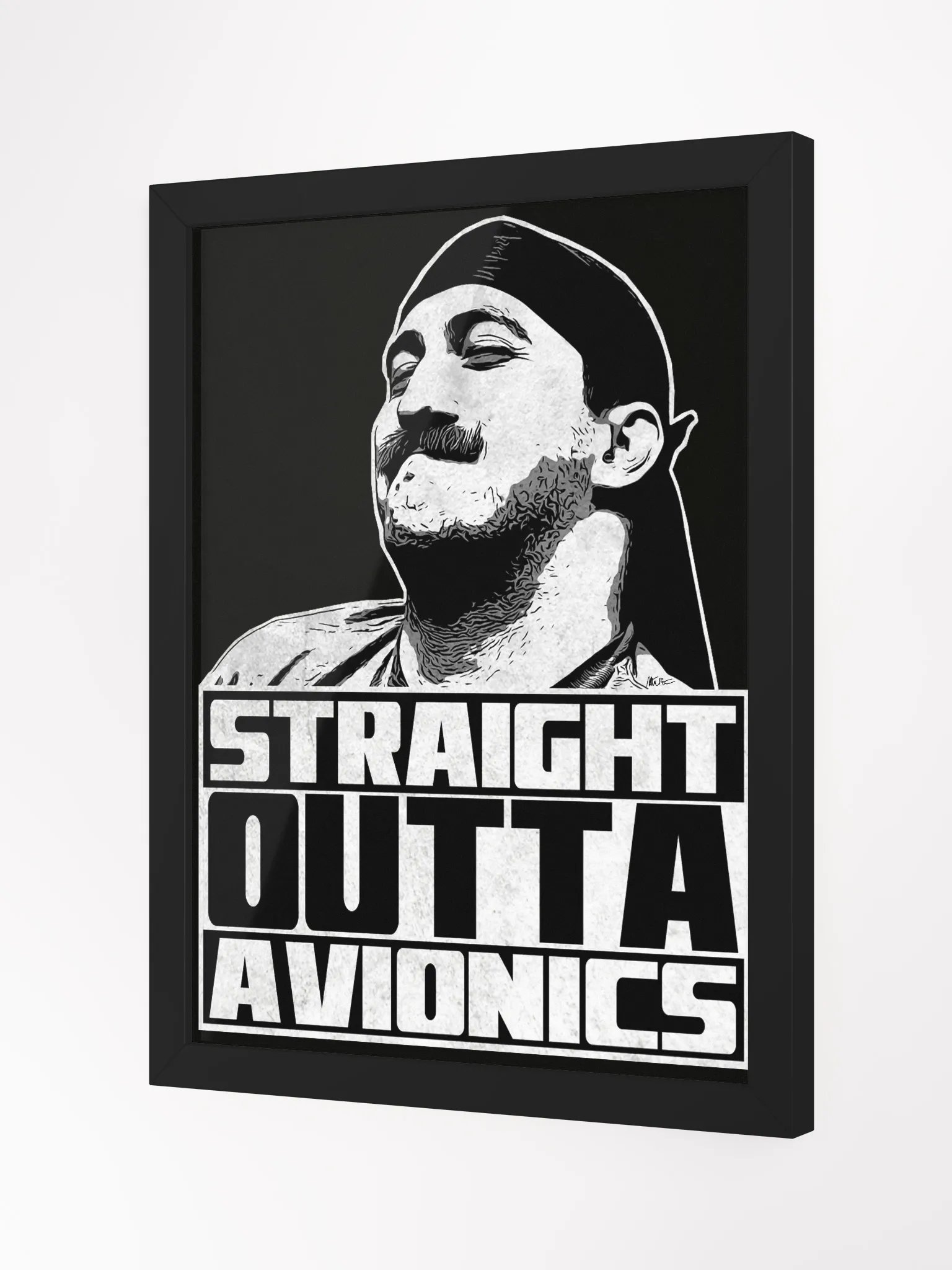 "SOA" Framed Poster (Black) product image (2)