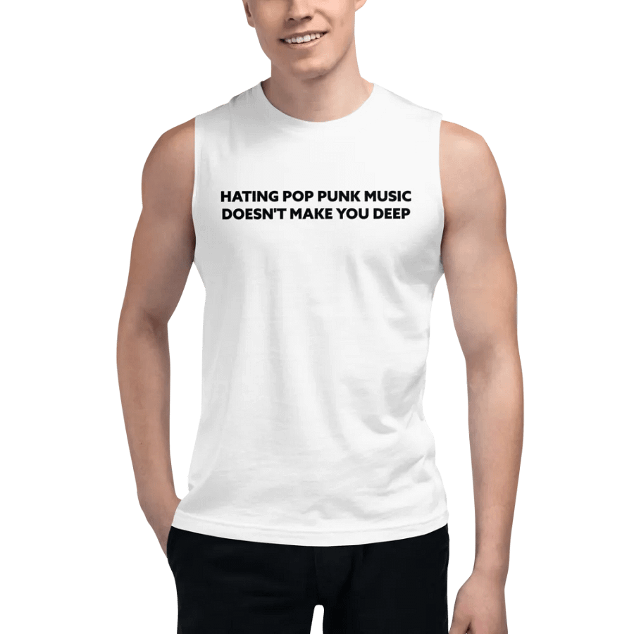 HATING POP PUNK MUSIC DOESN'T MAKE YOU DEEP product image (5)