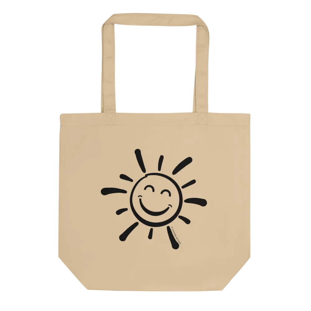 Sunshine Smiles Organic Tote Bag product image (1)