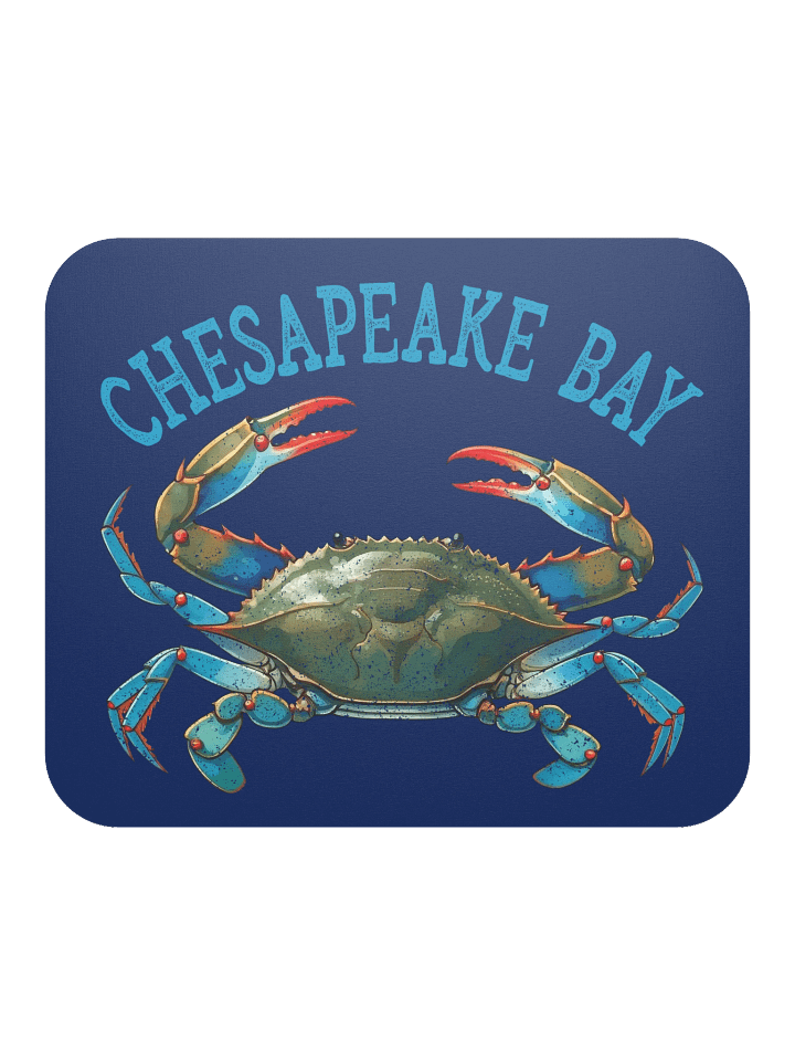 Chesapeake Bay Vintage Blue Crab Mousepad product image (1)