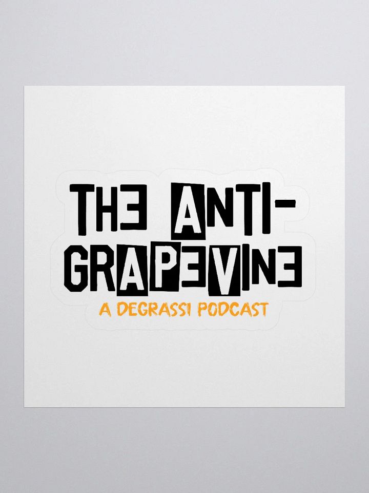 Anti-Grapevine Original Logo Sticker product image (2)