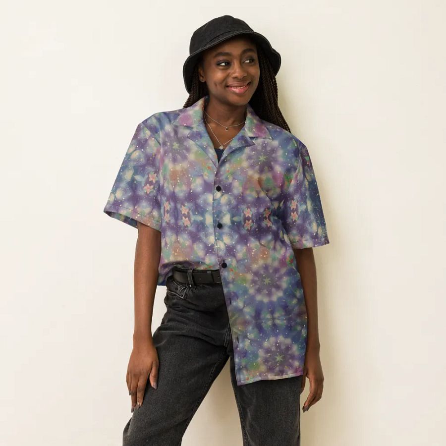 Celestial Whimsy Hawaiian Shirt product image (6)