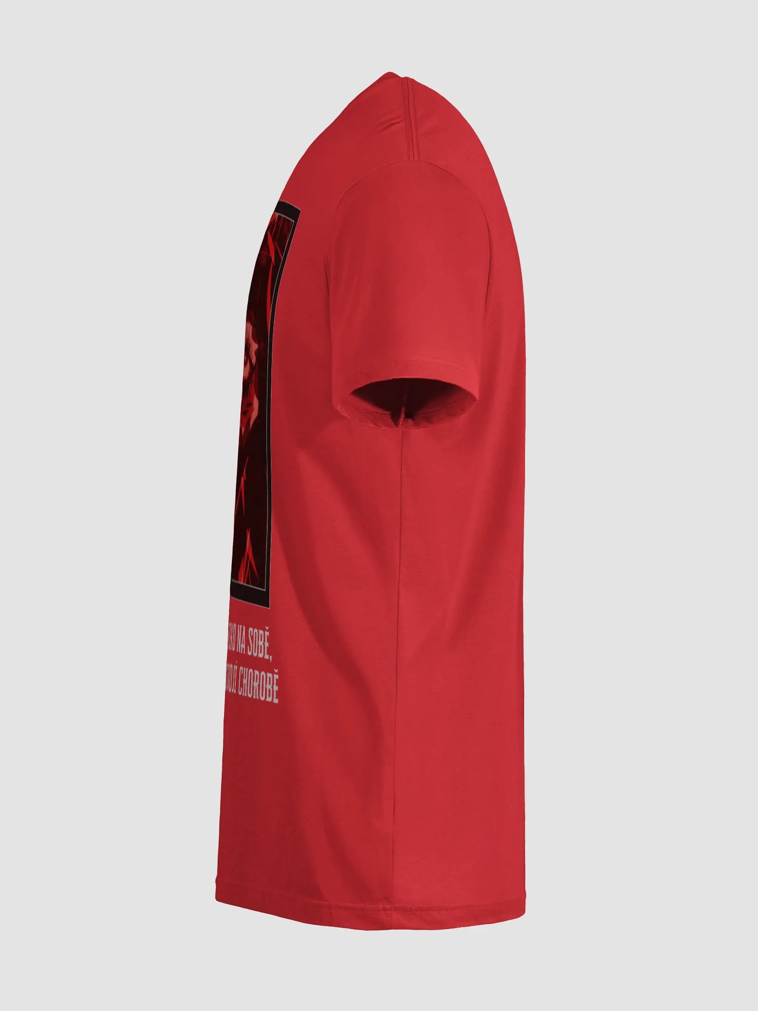 Propad (mužský rod) Red T-shirt product image (4)