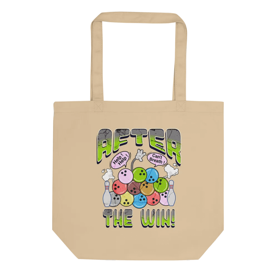 After The Win Bowling Ball Madness Eco Tote Bag product image (1)