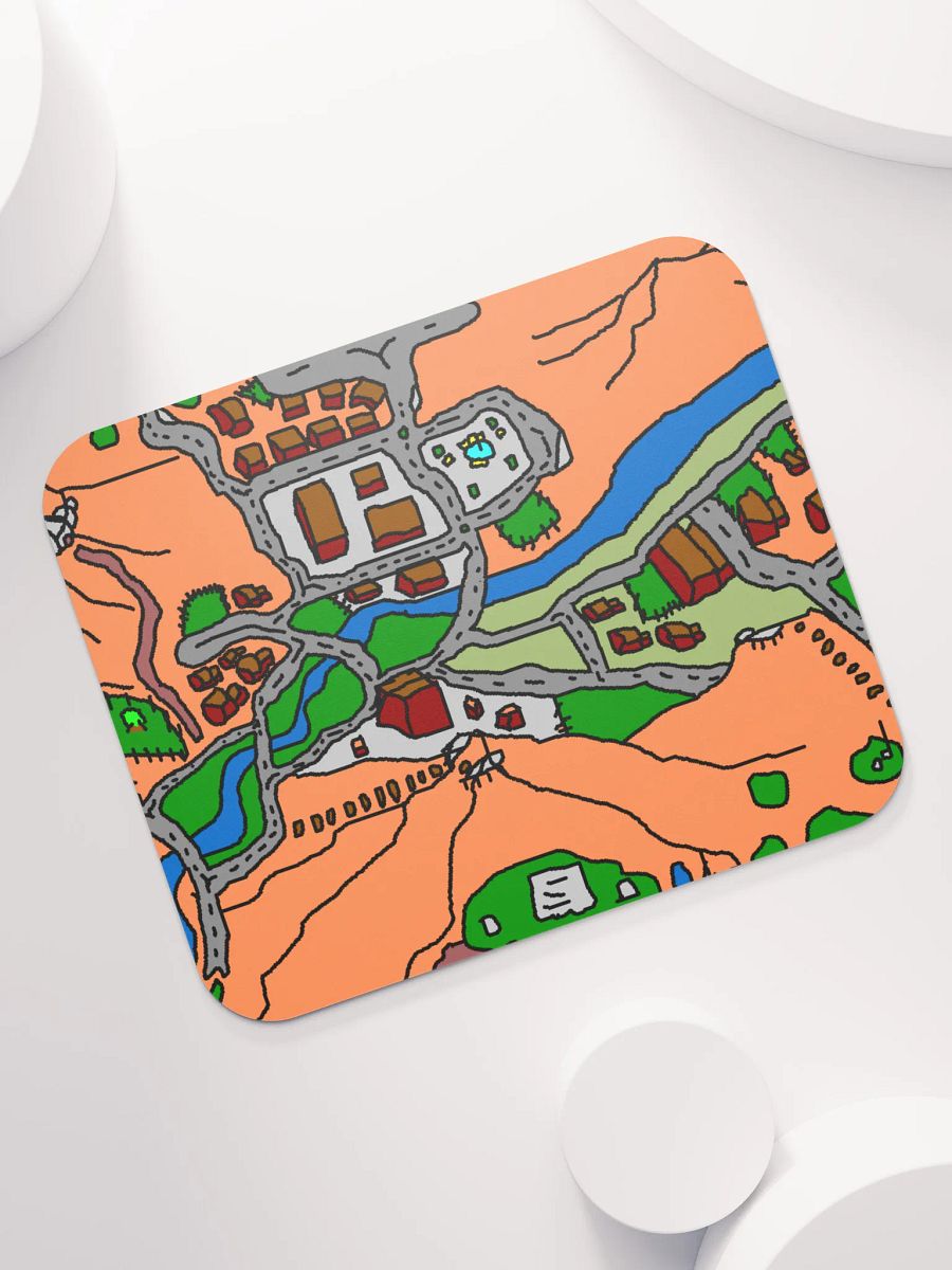 Town Map on a Mouse Pad product image (7)