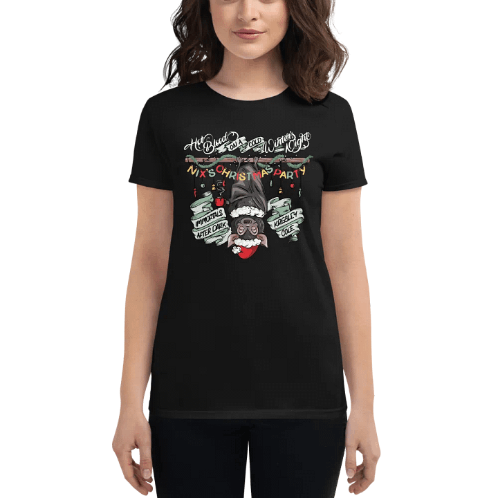 Bertil Christmas Women's Middleweight T-Shirt product image (1)