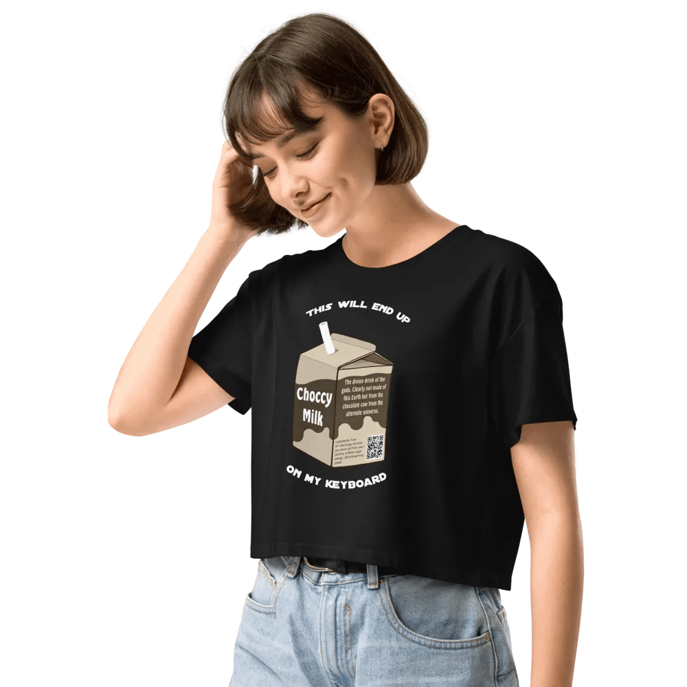 Choccy Milk Crop Top product image (1)