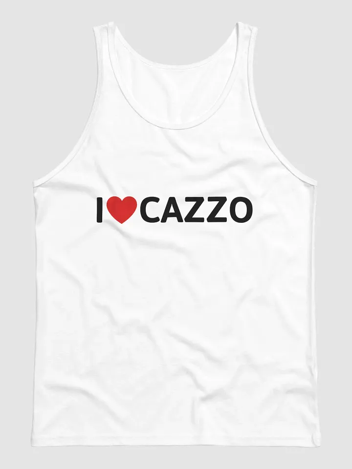 I ♥️ Cazzo tanktop light product image (1)