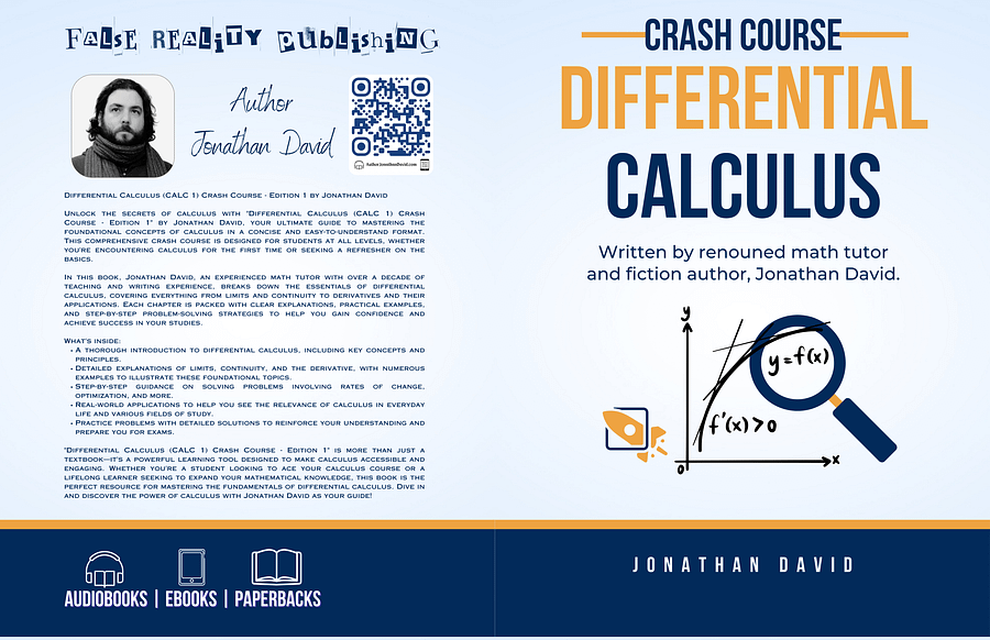 Differential Calculus or Calculus 1 Crash Course product image (3)