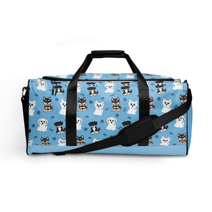 Adorable Dog Pattern Duffle Bag product image (1)