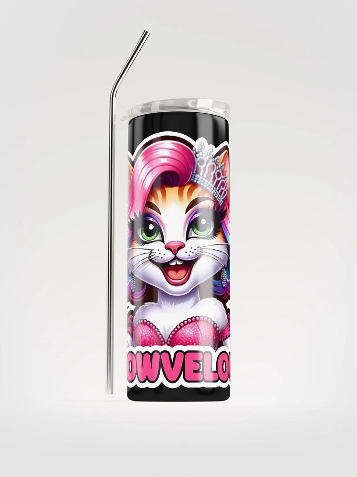 Meowvelous! 20oz/600ml Slim Tumbler product image (2)