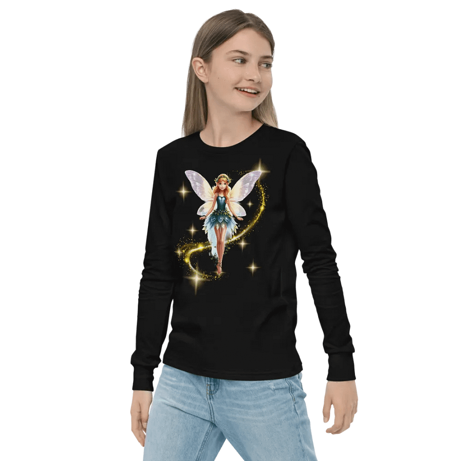 Enchanted Fairy Youth Long Sleeve T-Shirt Bella+Canvas (Kids Unisex) product image (3)