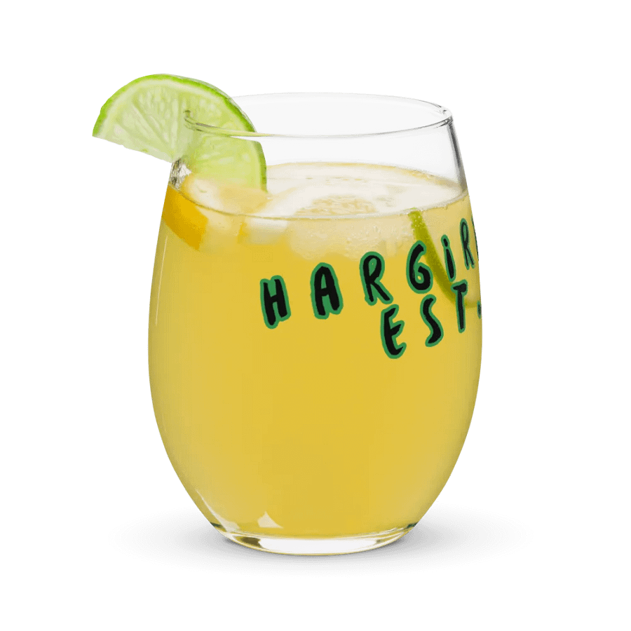 Celebrate in Style: Hargiritaville Stemless Wine Glass product image (11)