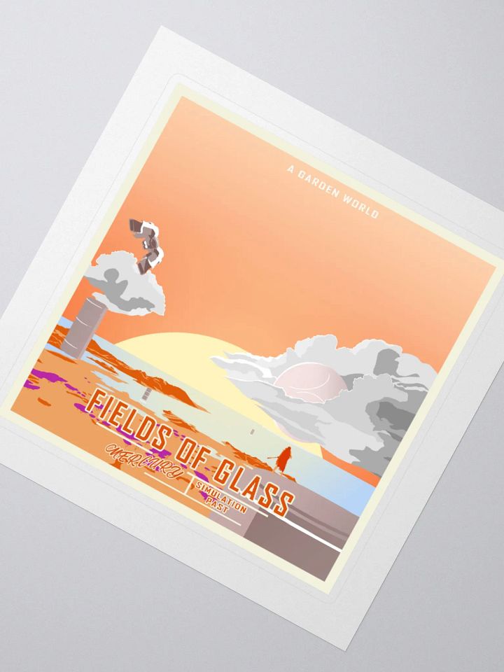 Fields of Glass Sticker product image (5)