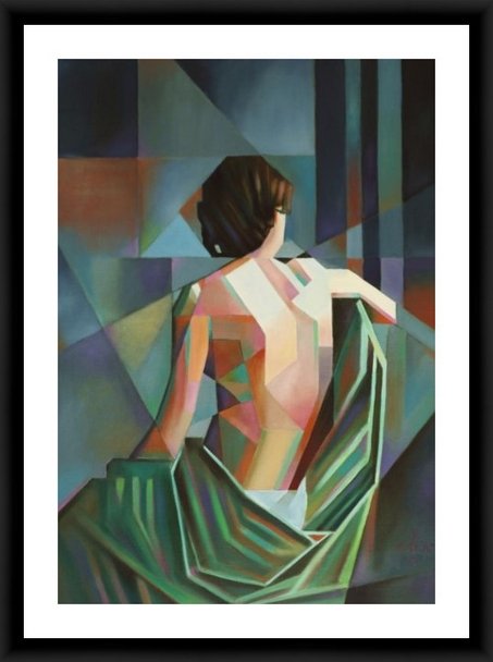 Homage to Eugène Durieu’s Seated Female Nude – 02-08-22 product image (2)