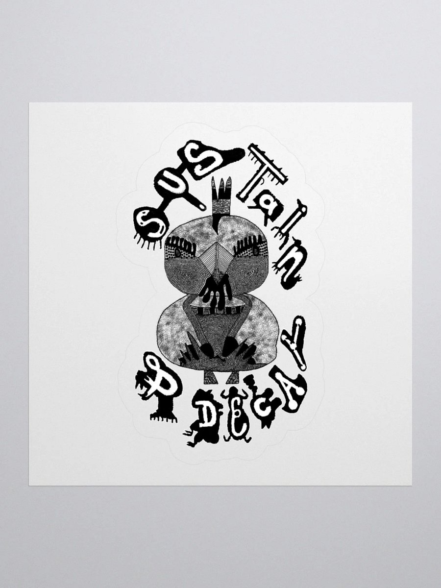 Sustain & Decay - Rooster Logo Sticker product image (1)