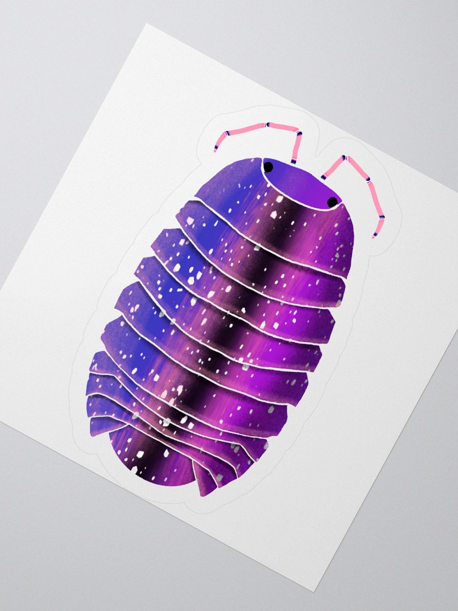 Genderfluid Isopod Sticker product image (8)