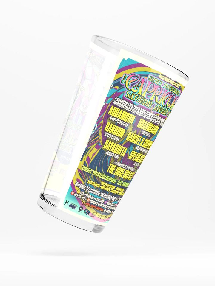 Capricorn 2025 Shaker Pint Glass product image (2)