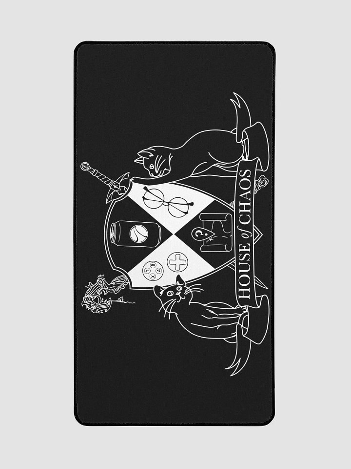 House Of Chaos - Deskmat Black product image (2)