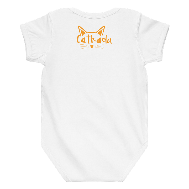 ORANGE CAT ENERGY BABY BODYSUIT product image (2)