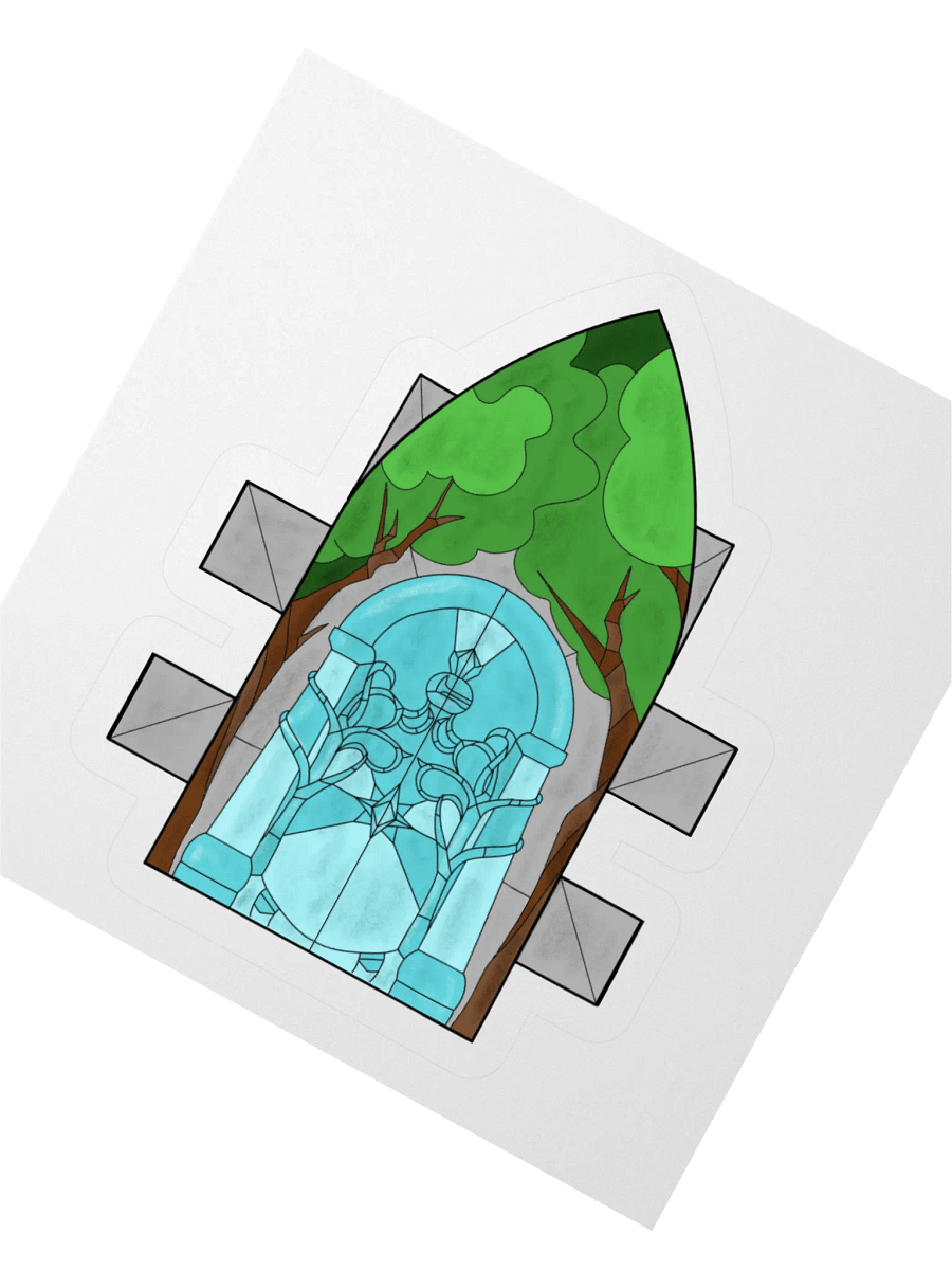 Speak Friend Stained Glass product image (10)